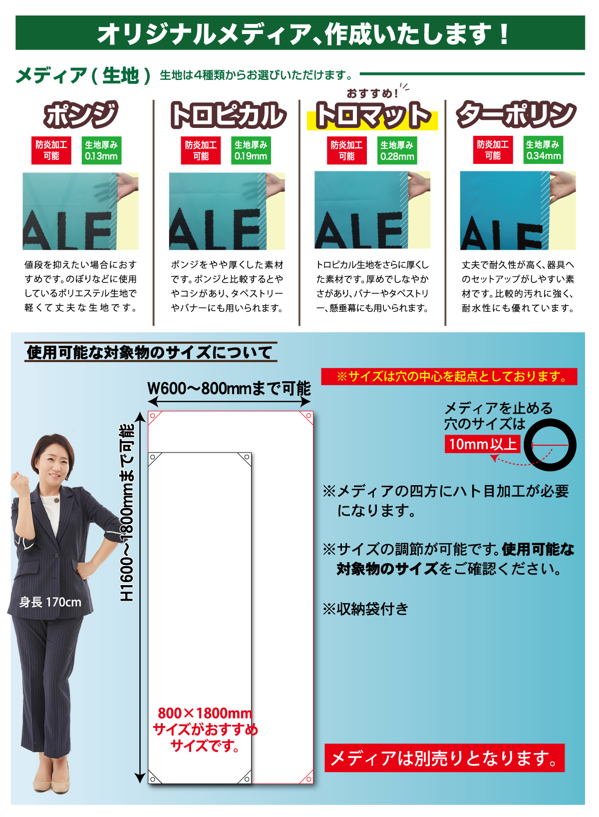 オリジナルメディア、作成いたします！